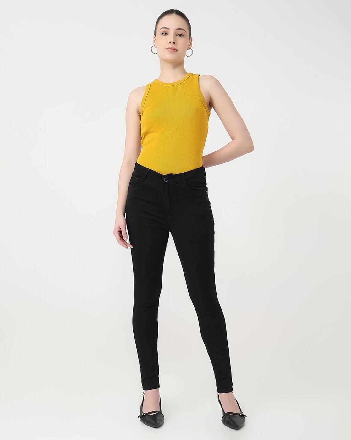 Women High-Rise Skinny Fit Jeans