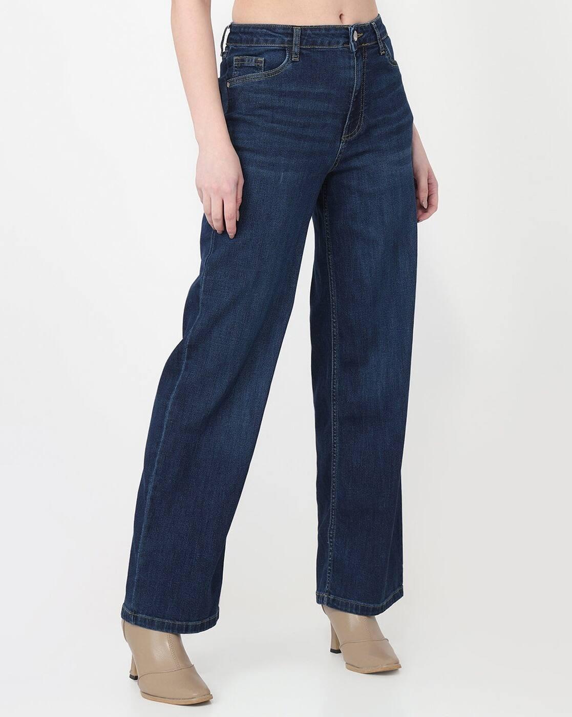 Women High-Rise Relaxed Fit Jeans