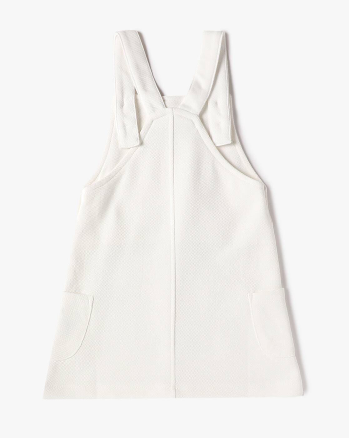 Girls Printed Dungaree with T-Shirt
