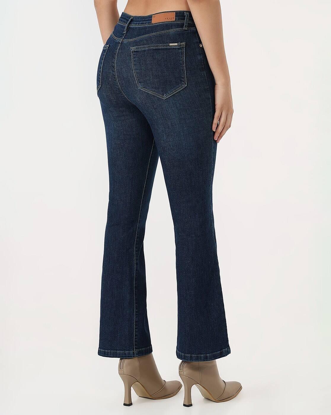 Women High-Rise Bootcut Jeans