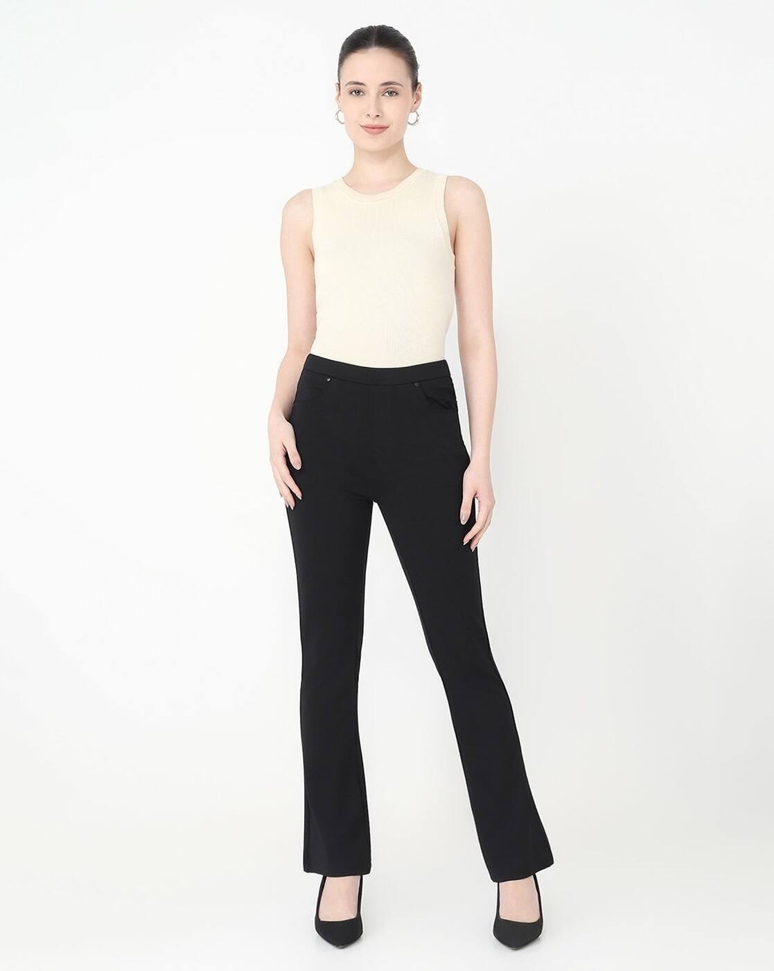 Women High-Rise Flared Jeans