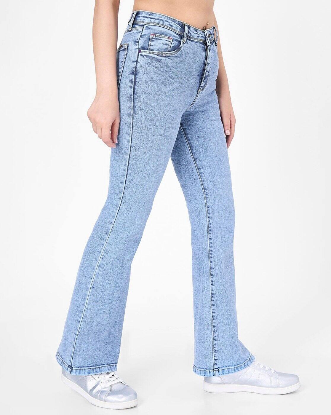Women High-Rise Bootcut Jeans