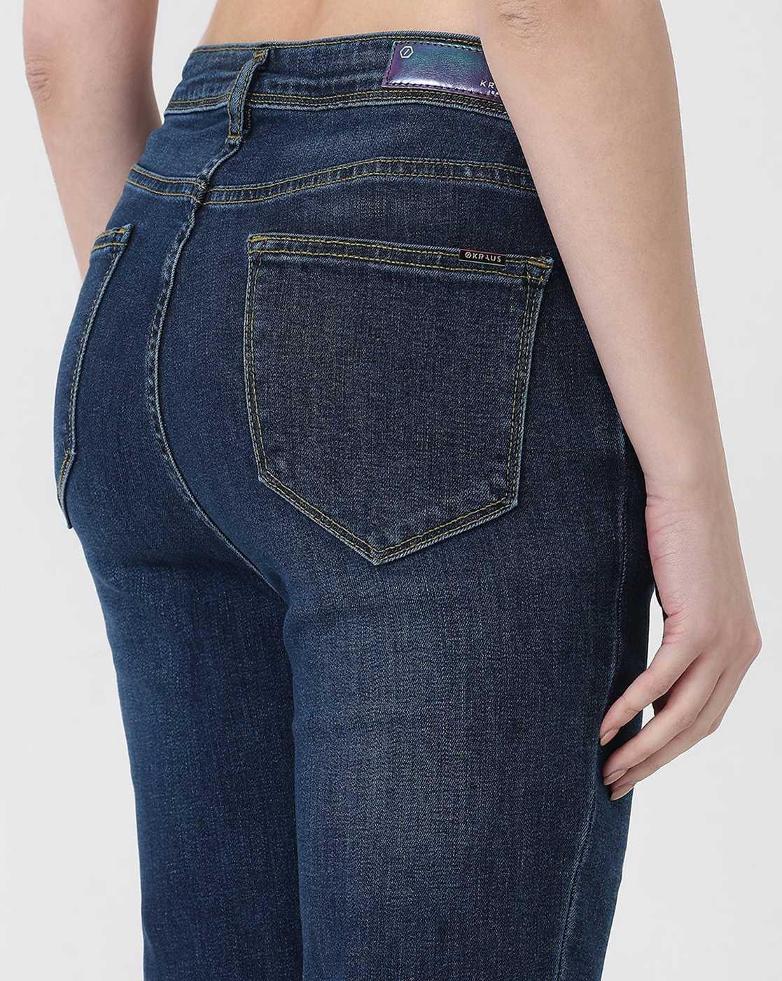 Women High-Rise Bootcut Jeans