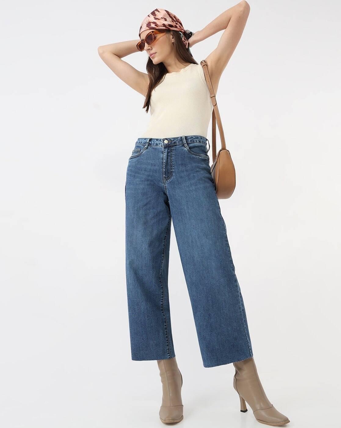 Women High-Rise Relaxed Fit Jeans