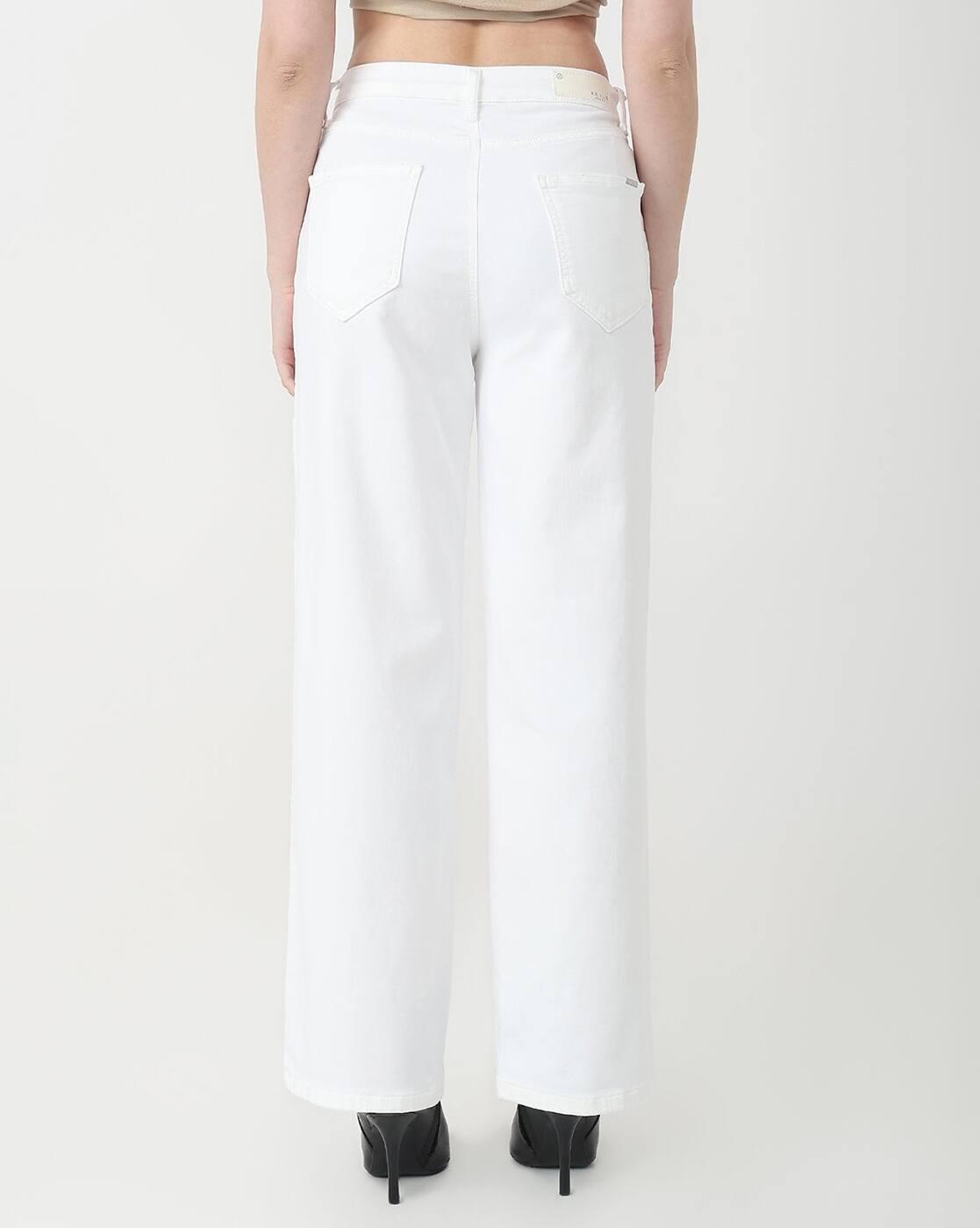 Women High-Rise Straight Fit Jeans