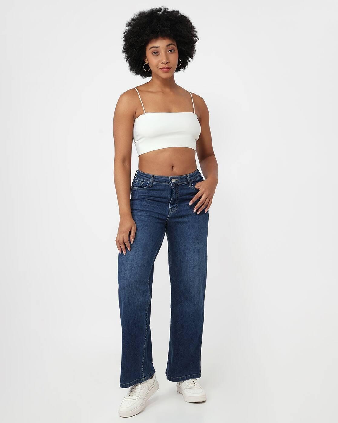Women High-Rise Relaxed Fit Jeans