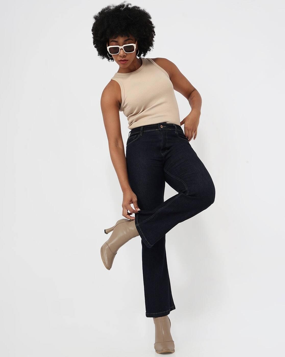 Women High-Rise Bootcut Jeans