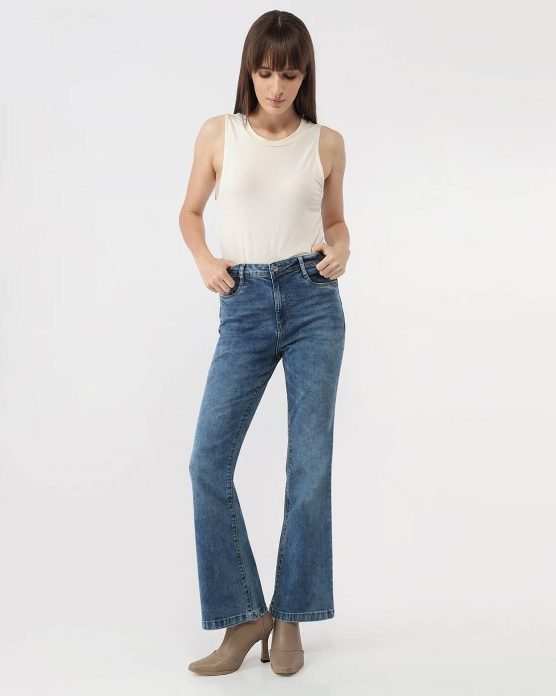 Women High-Rise Bootcut Jeans