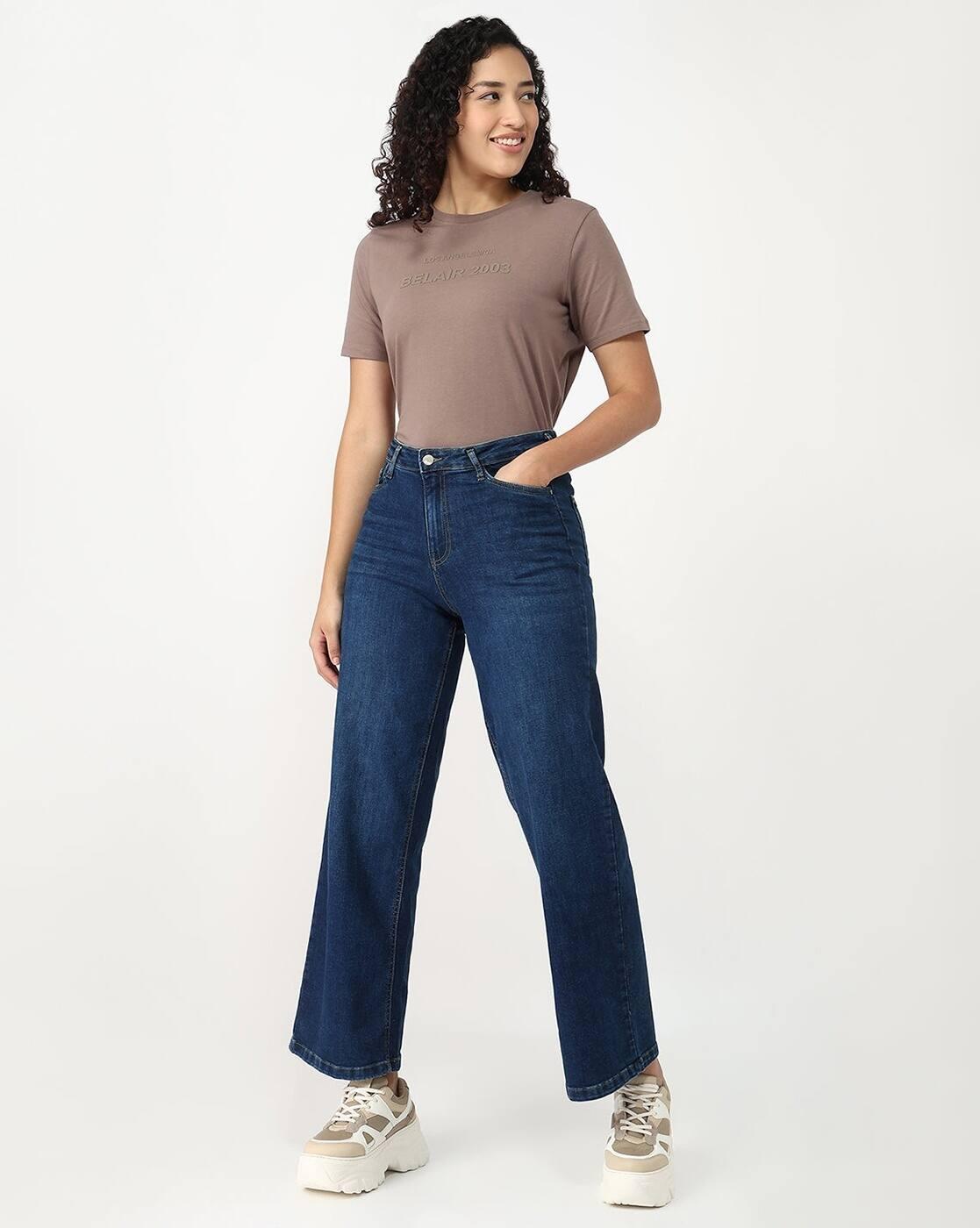 Women High-Rise Relaxed Fit Jeans