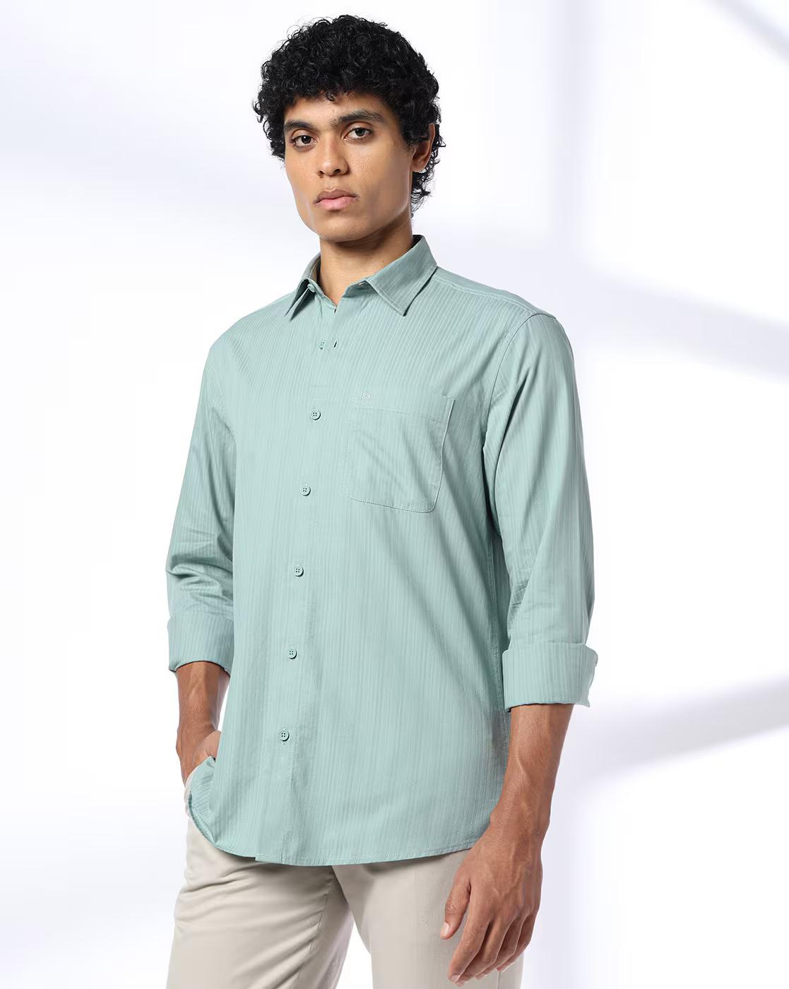 Men Slim Fit Shirt