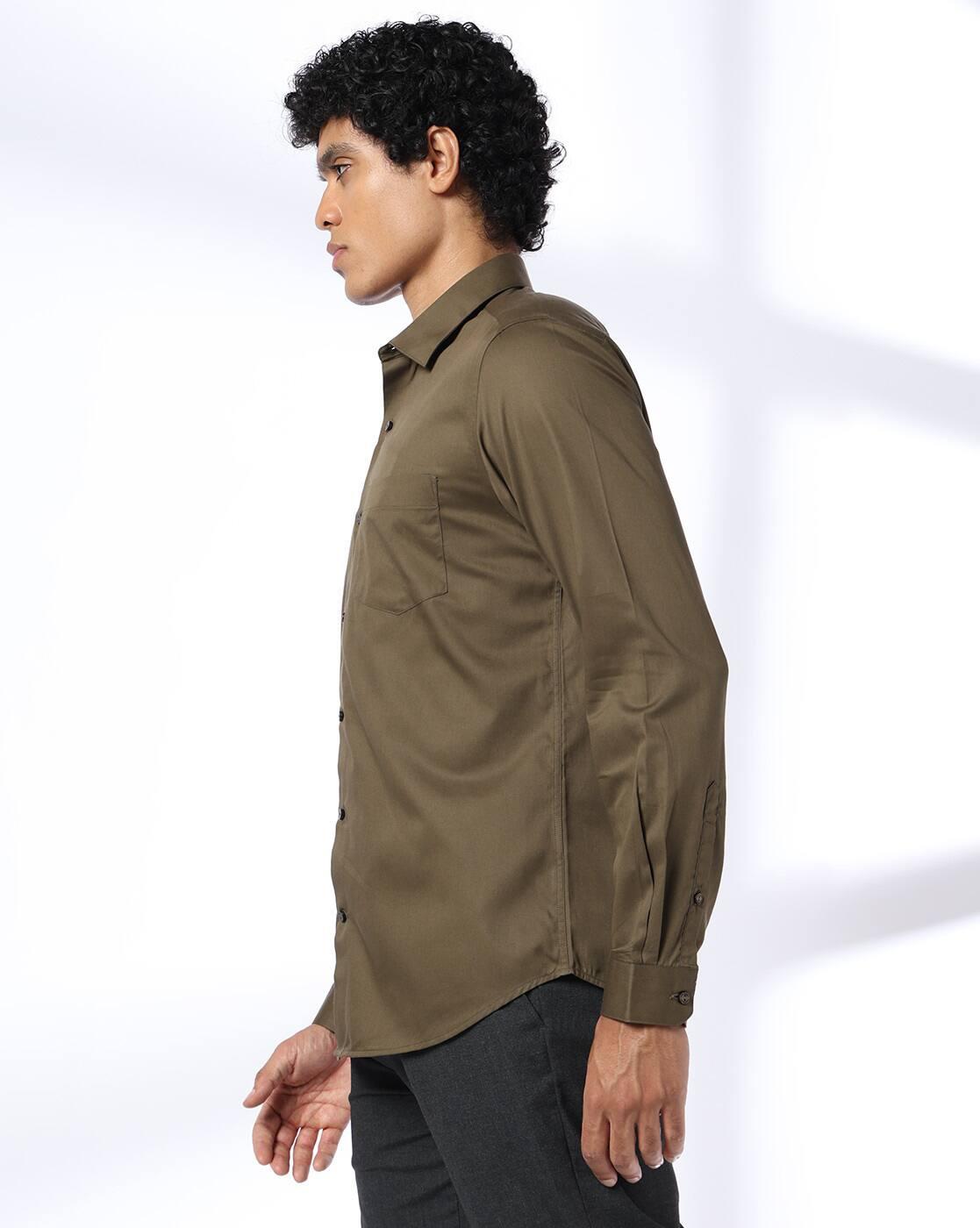 Men Slim Fit Shirt