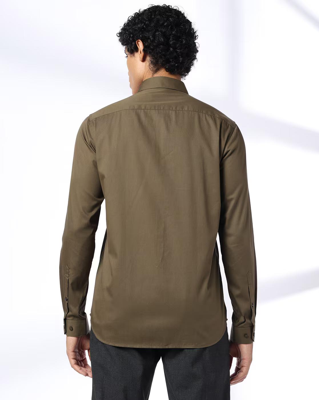 Men Slim Fit Shirt