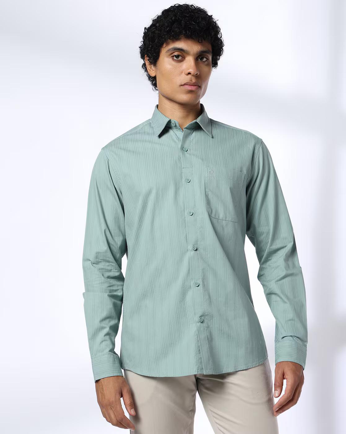Men Slim Fit Shirt