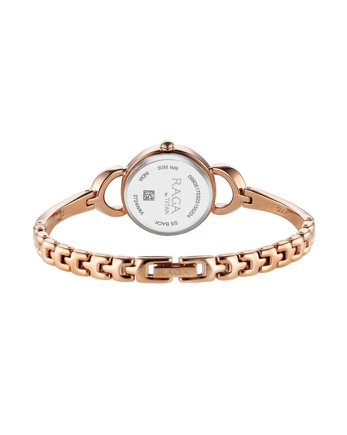 Women Analogue Watch with Stainless Steel Strap-NU2724WM01