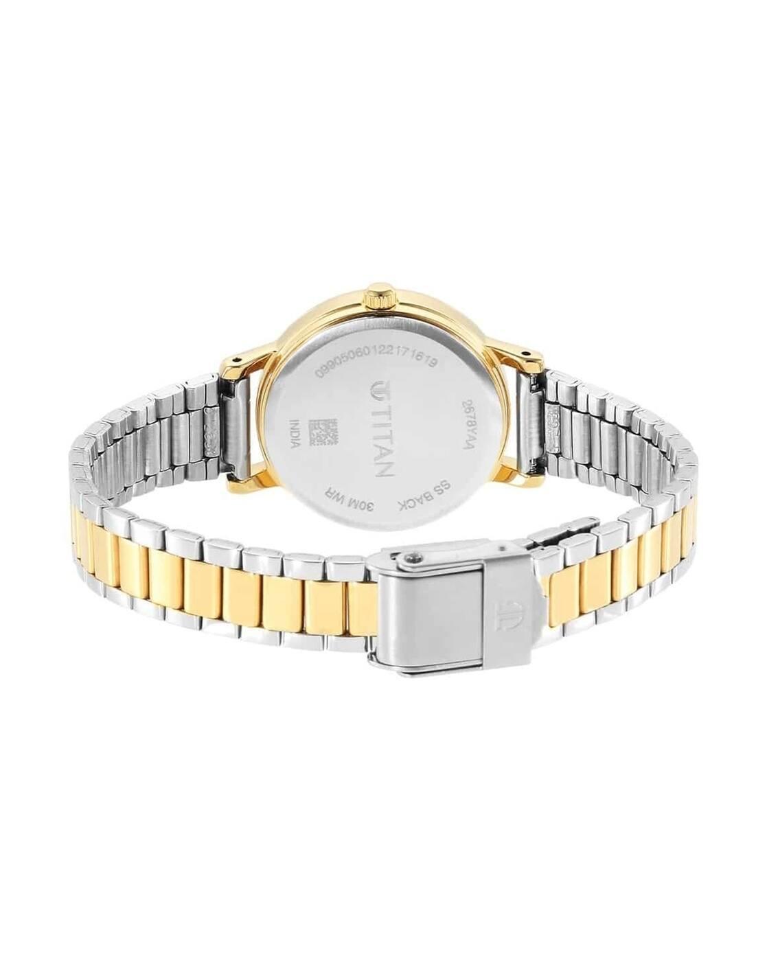 Women Karishma Metallic Strap Watch-NU2678BM01