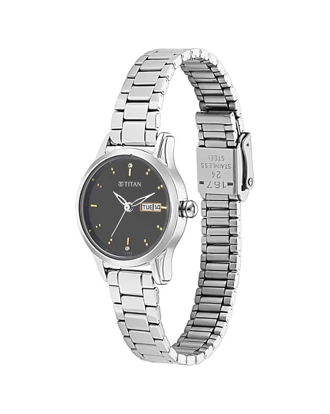 Women Metallic Strap Watch-NU2656SM03