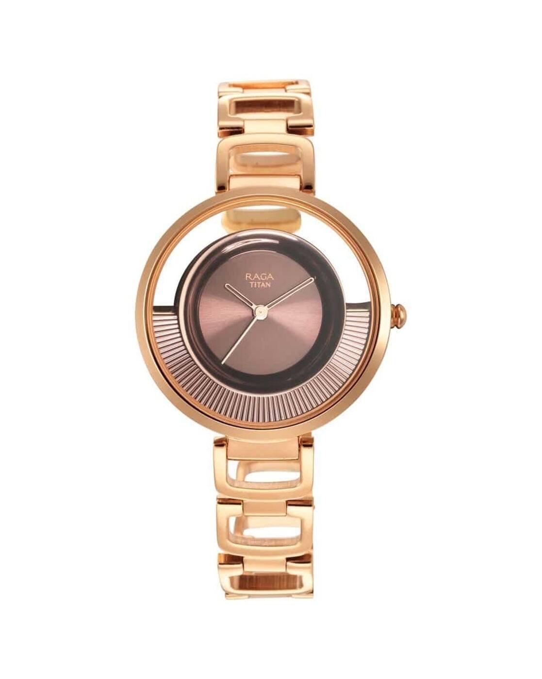 Raga Moments of Joy Watch with Brass Strap-NU95140KM01
