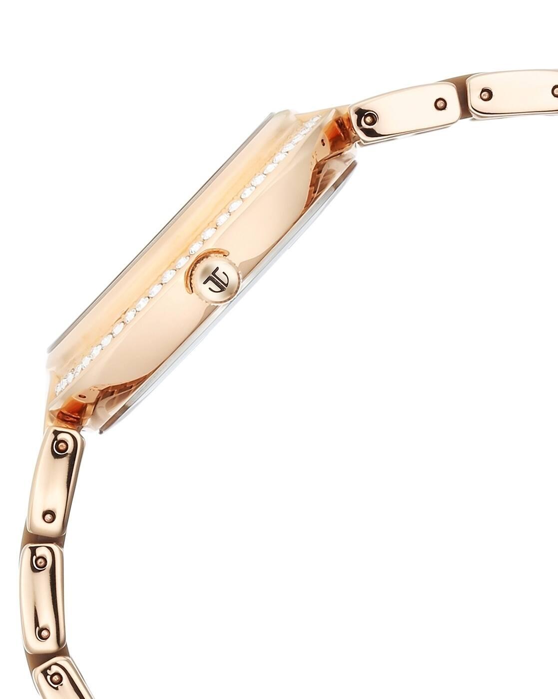 Women Acetate Glam Water-Resistant Analogue Watch-NU95187KD03