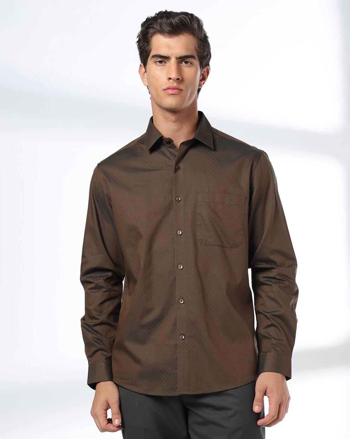 Men Regular Fit Formal Shirt