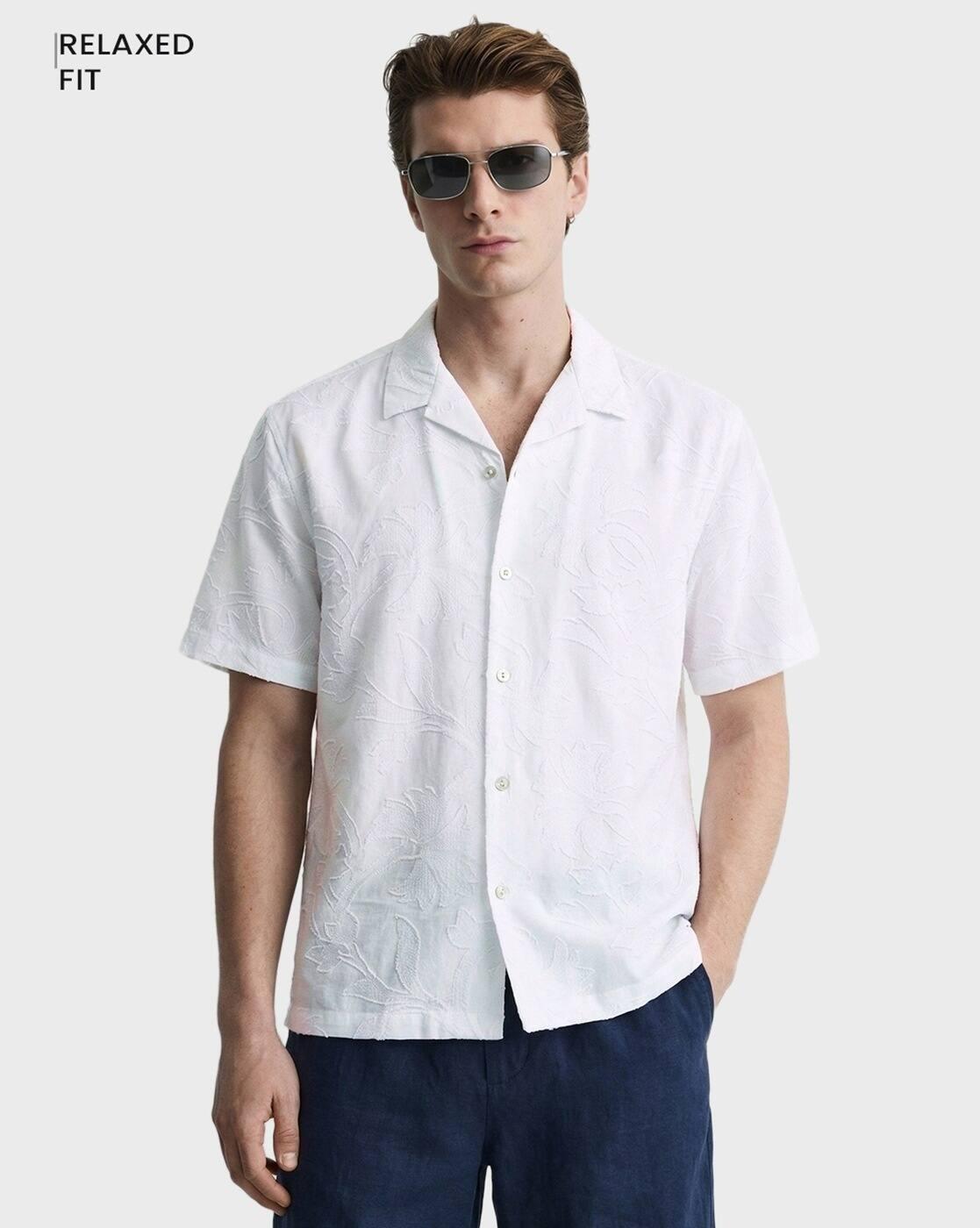 Men Relaxed Fit Resortwear Shirt