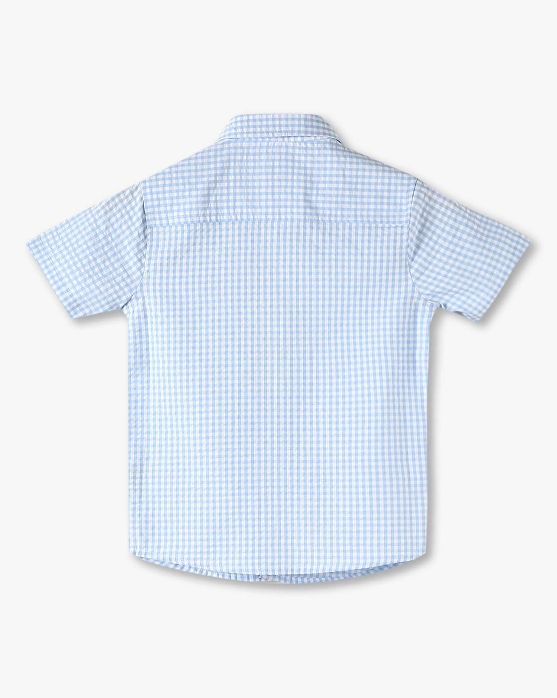 Boys Checked Tailored Fit Shirt
