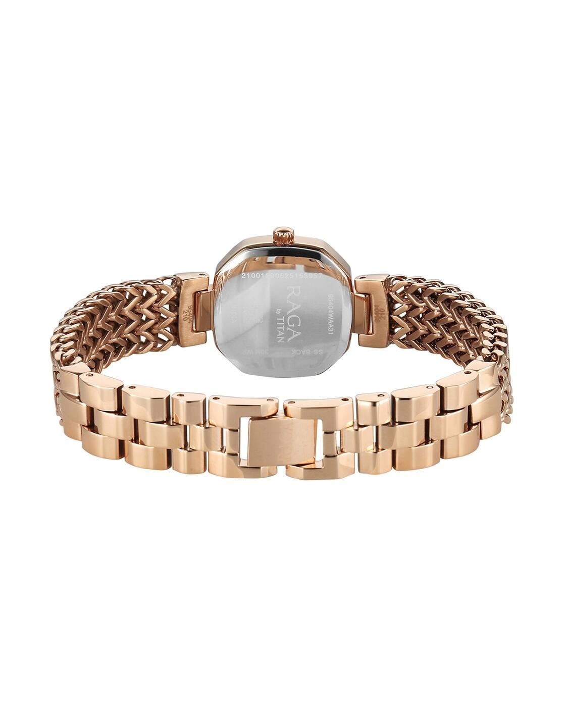 Women Raga Ascendo Stainless Steel Strap Analogue Watch-95404WM01