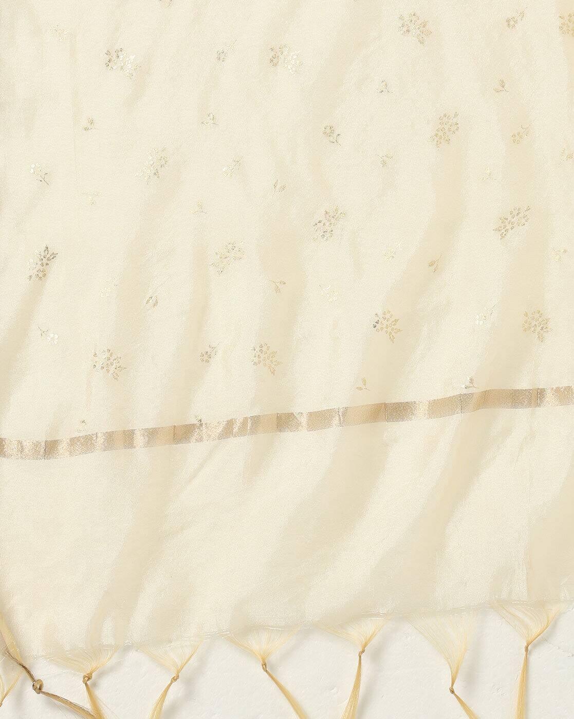 Women Printed Chanderi Dupatta