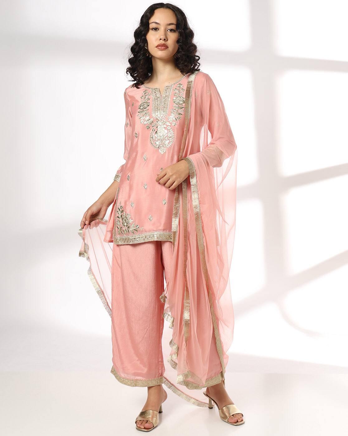 Women Short Straight Kurta Set