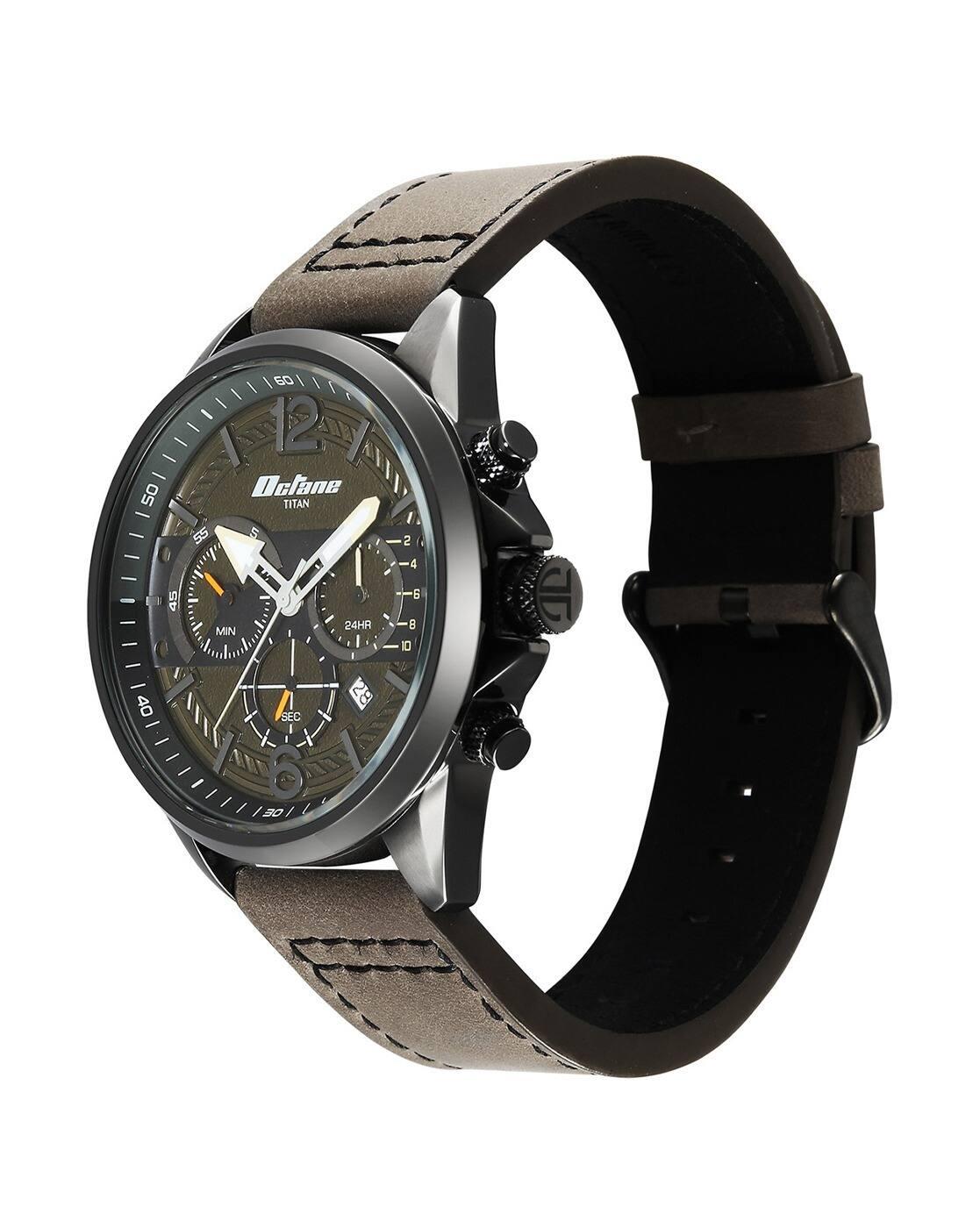 Men Water-Resistant Chronograph Watch-90238KL01