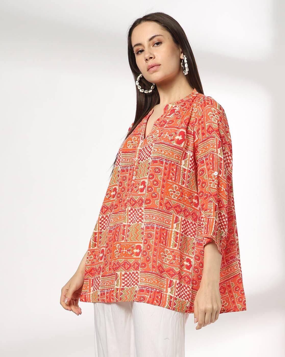 Women Printed A-Line Kurti