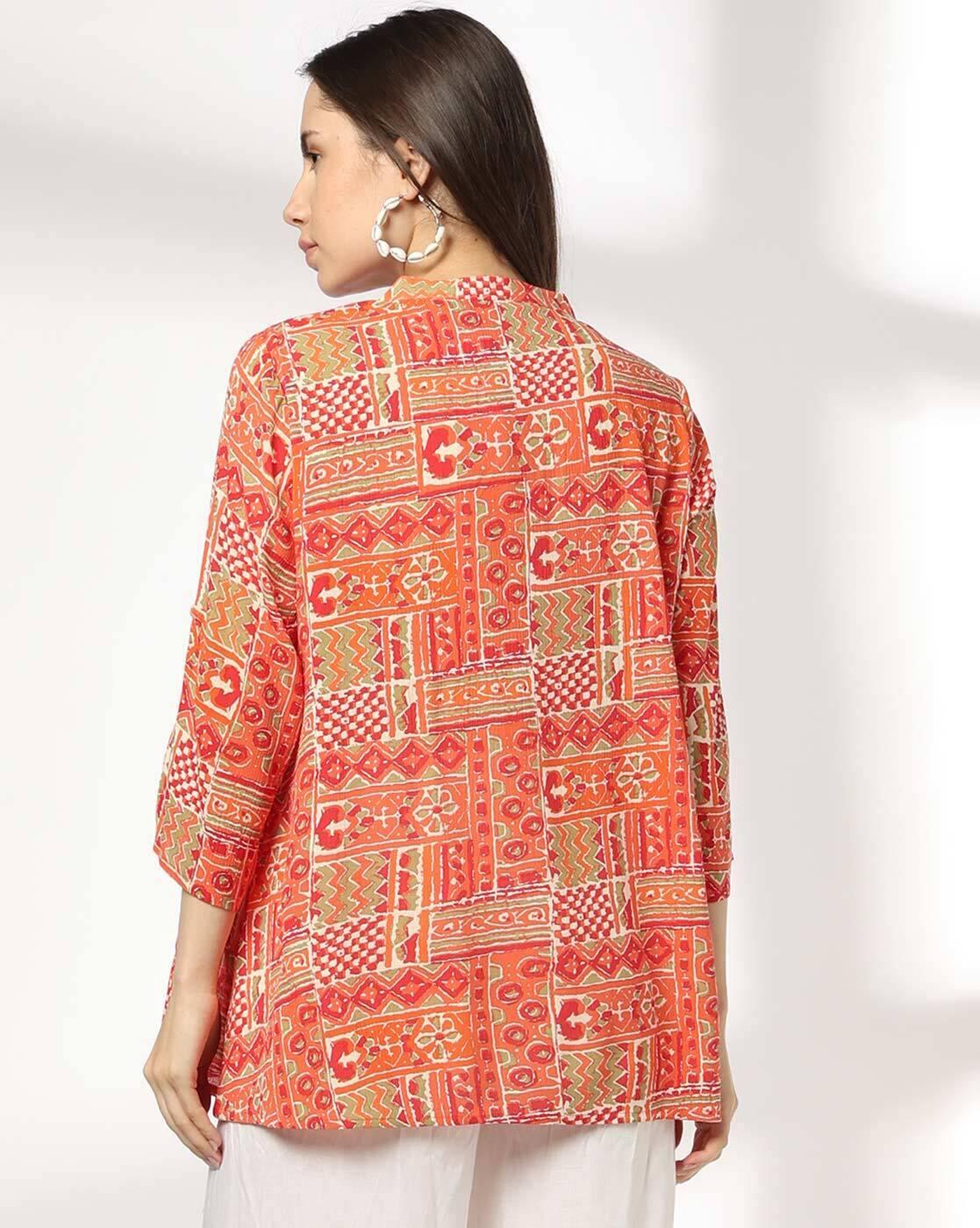 Women Printed A-Line Kurti