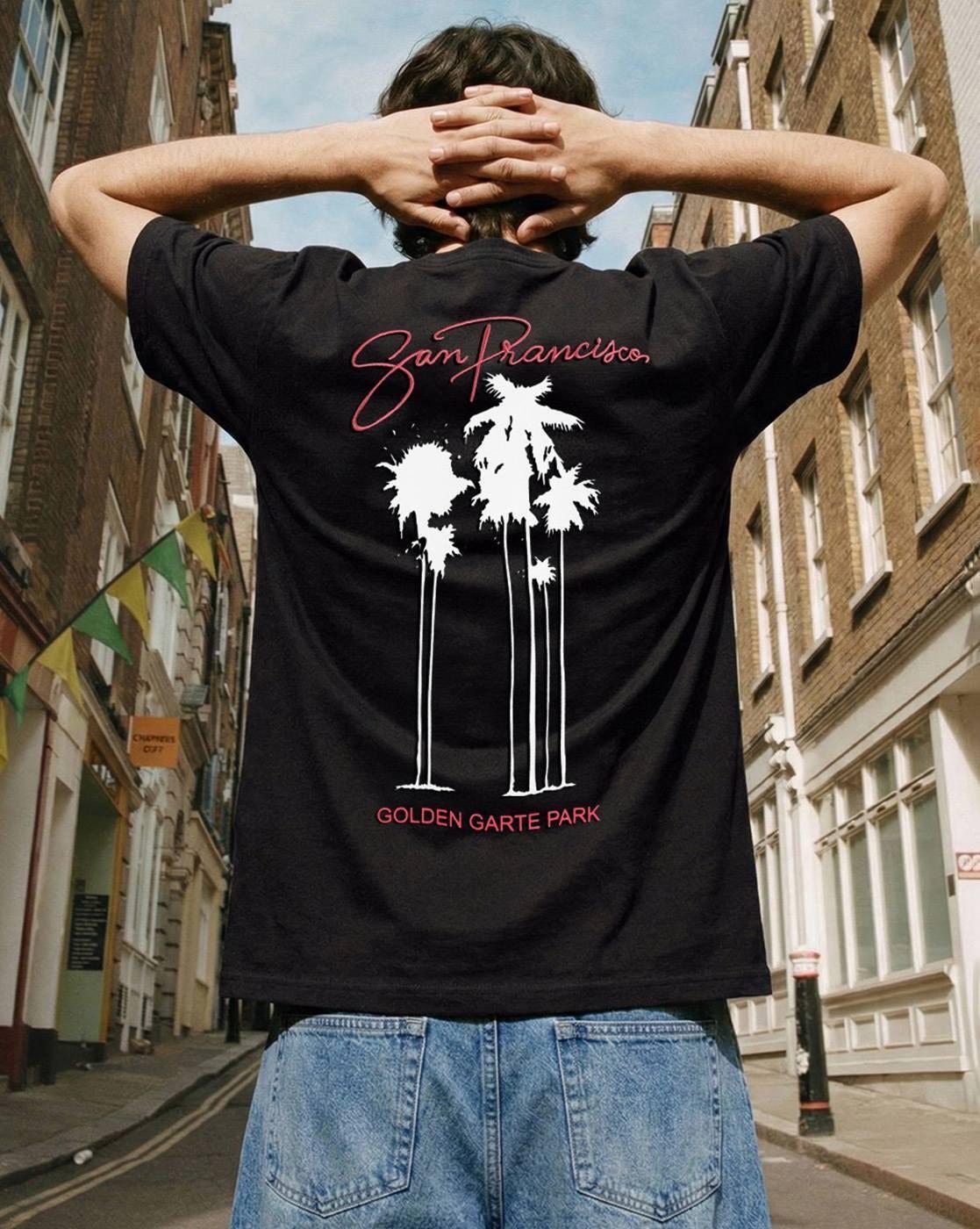 THE MEN TSHIRTS, BLACK, M