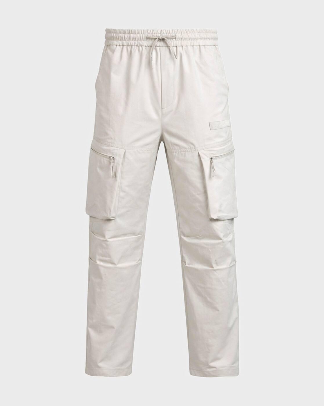 Men Relaxed Fit Cargo Trousers