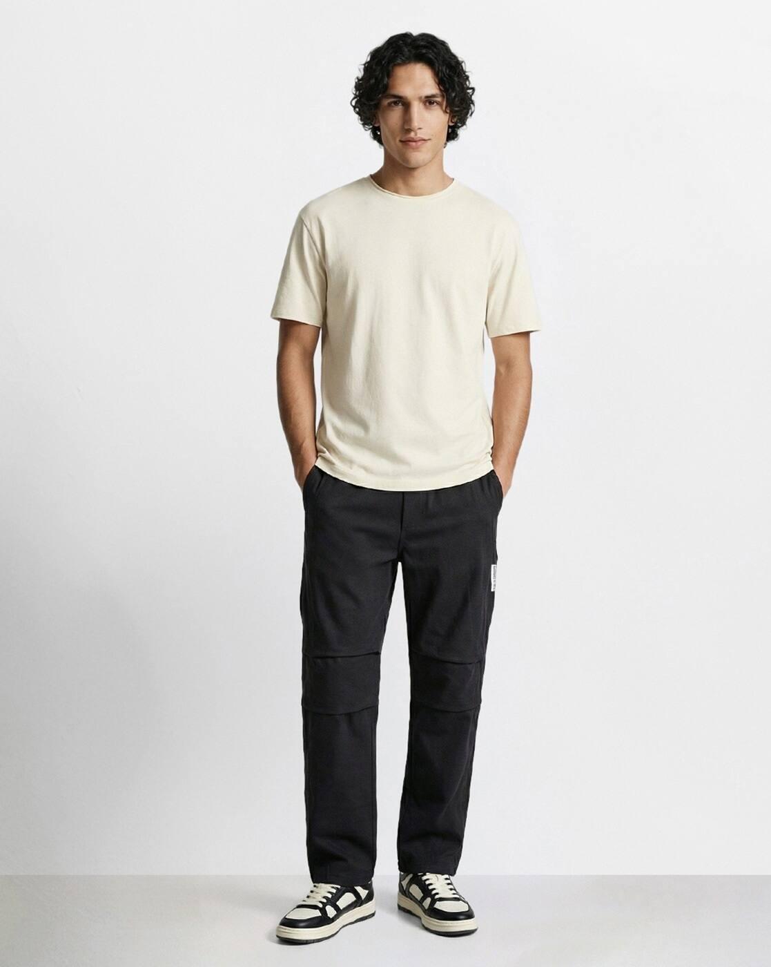 Men Relaxed Fit Track Pants