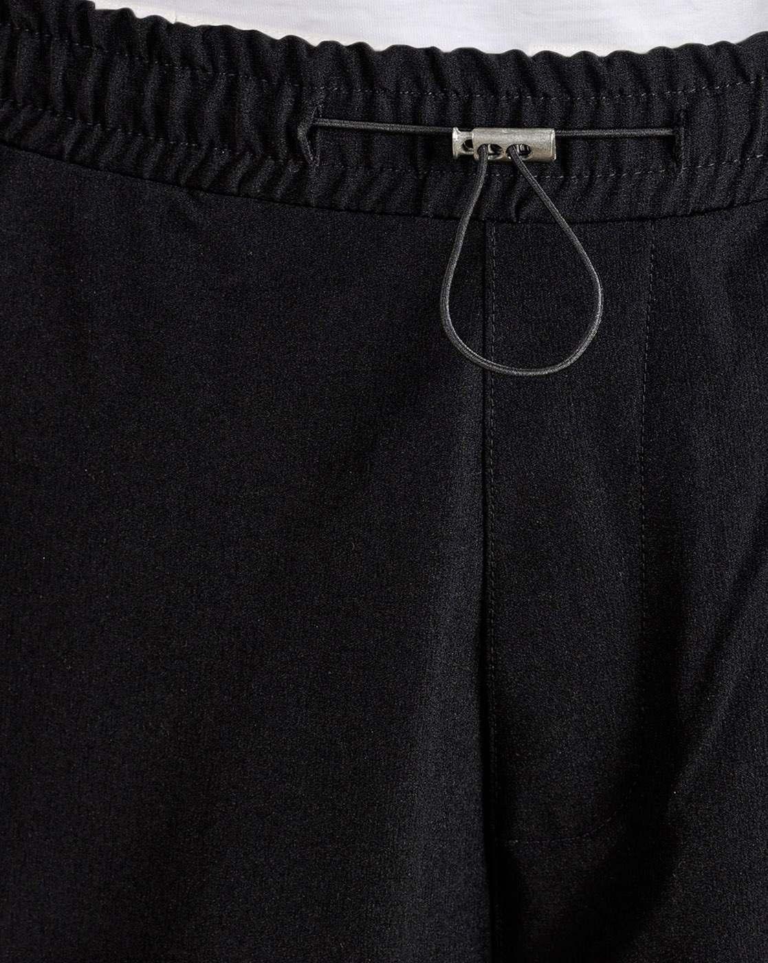 Men Contrast Tipping Baggy Fit Cargo Trousers