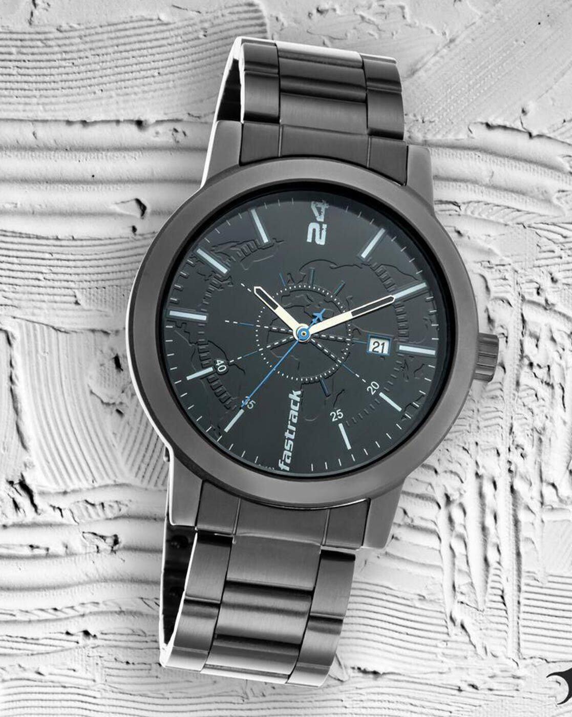 Men Water-Resistant Analogue Watch-NU3245NM01