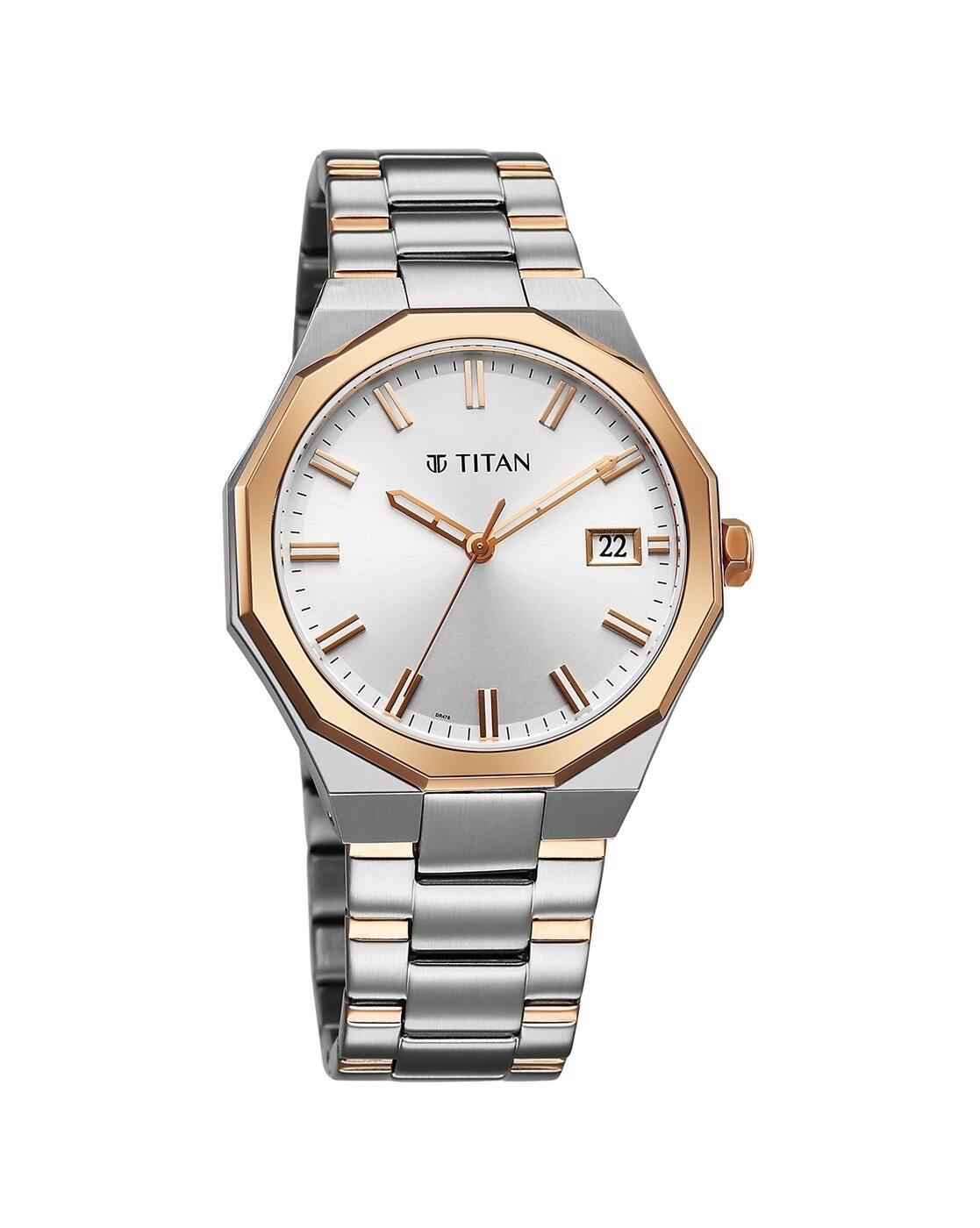 Men Stainless Steel Analogue Watch-NU90212KM01