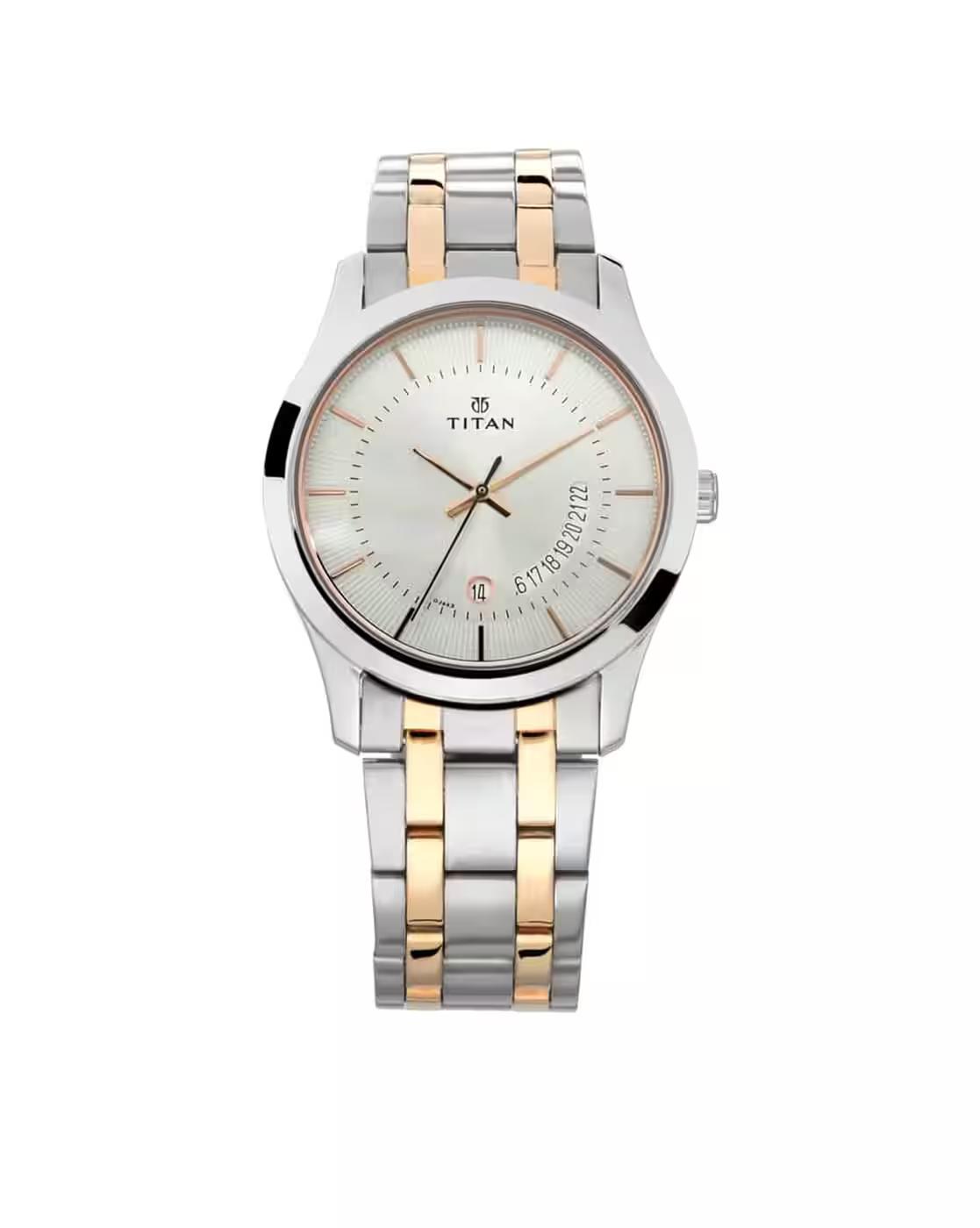 Men Stainless Steel Strap Analogue Watch-NU1823KM01