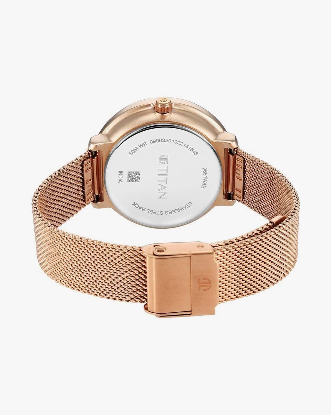 Water-Resistant Analogue Watch-NU2651WM05