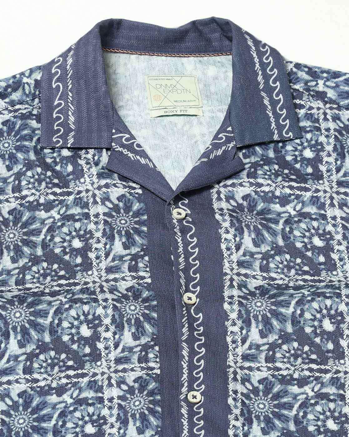 Men Printed Boxy Fit Shirt