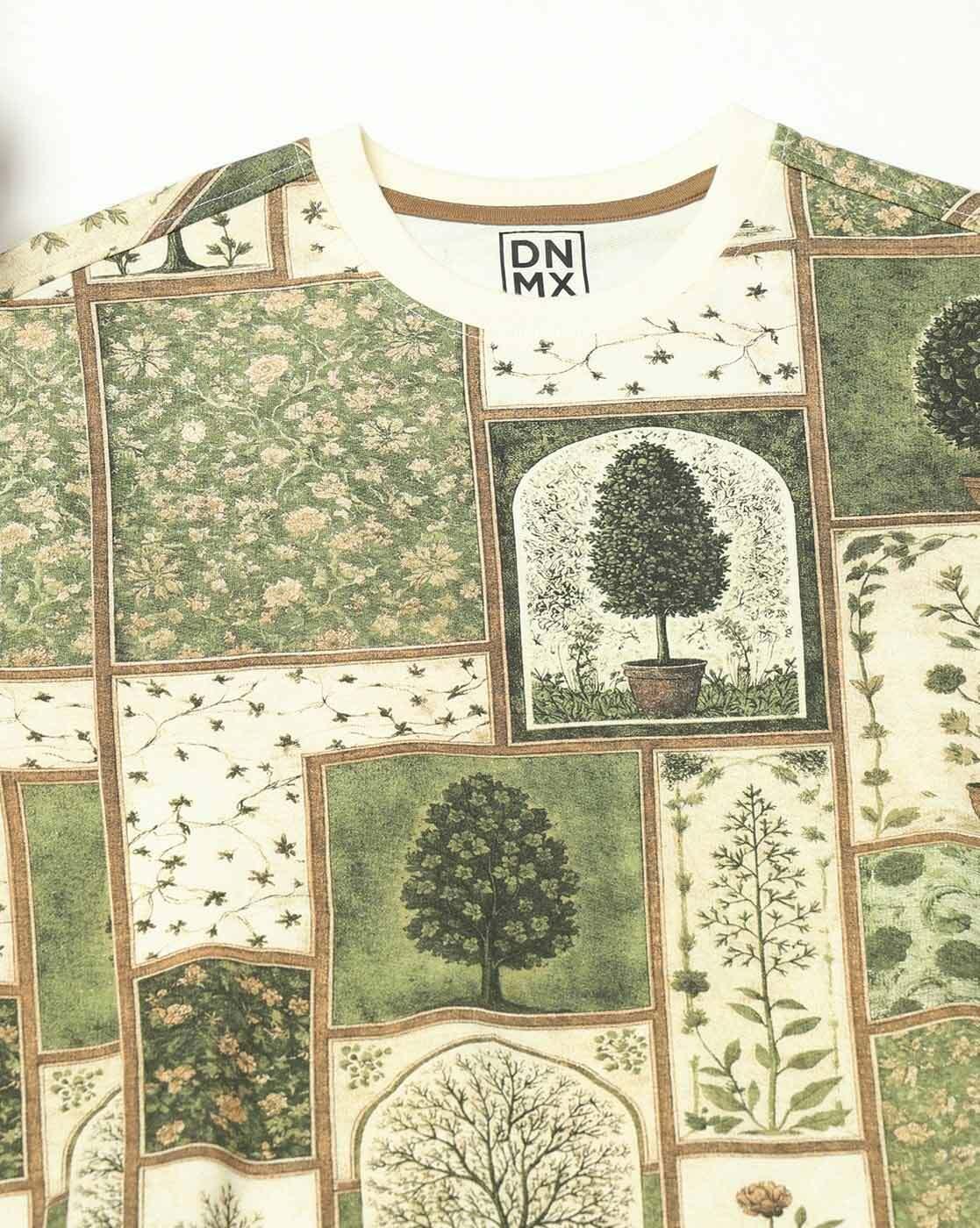Men Printed Relaxed Fit Crew-Neck T-Shirt