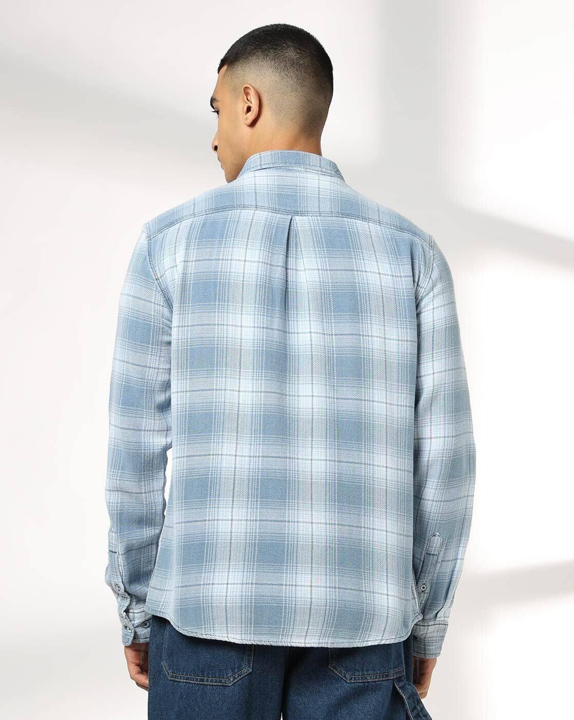 Men Checks Regular Fit Shirt