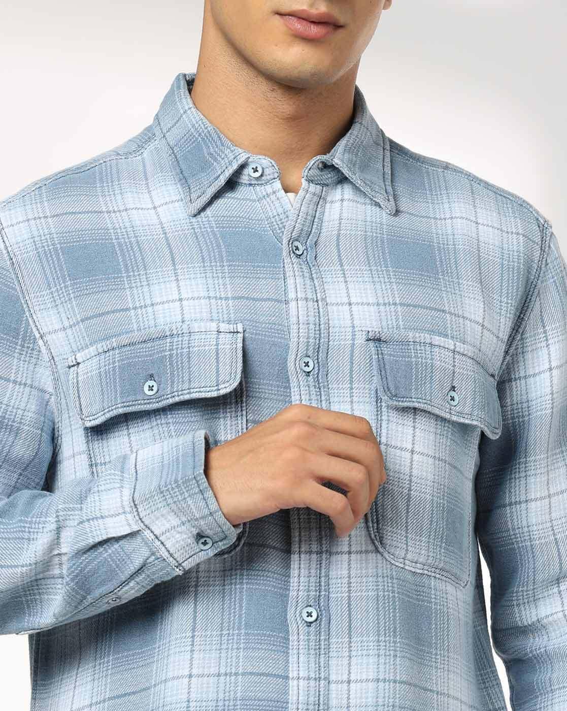 Men Checks Regular Fit Shirt