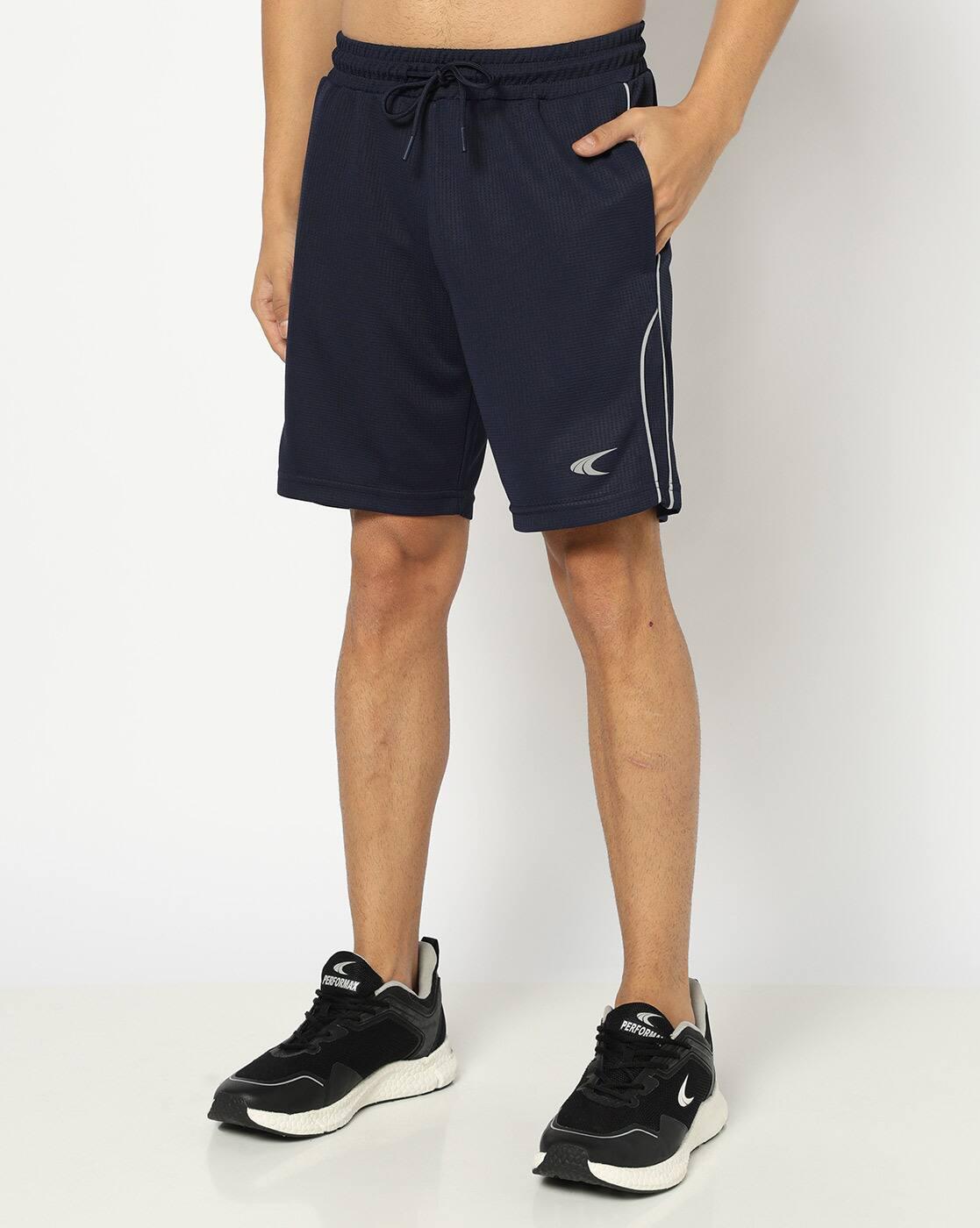 Men Active Lifestyle Colourblock Regular Fit Shorts