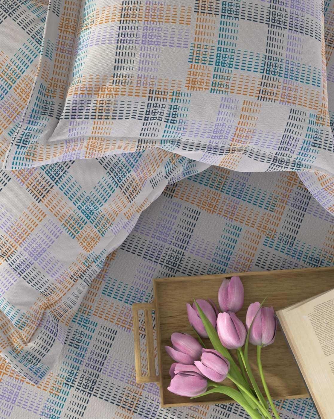 120 TC Morning Dew Polycotton Bedsheet