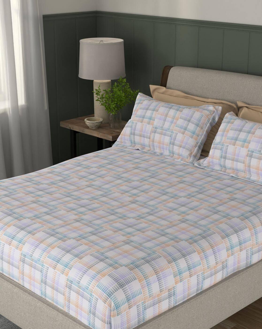 120 TC Morning Dew Polycotton Bedsheet