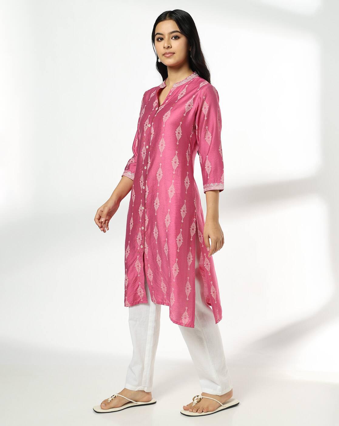 Women Printed Straight Kurta