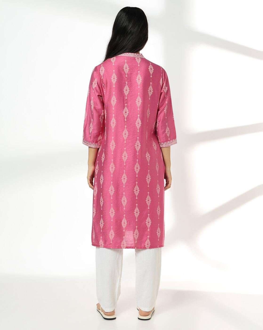 Women Printed Straight Kurta