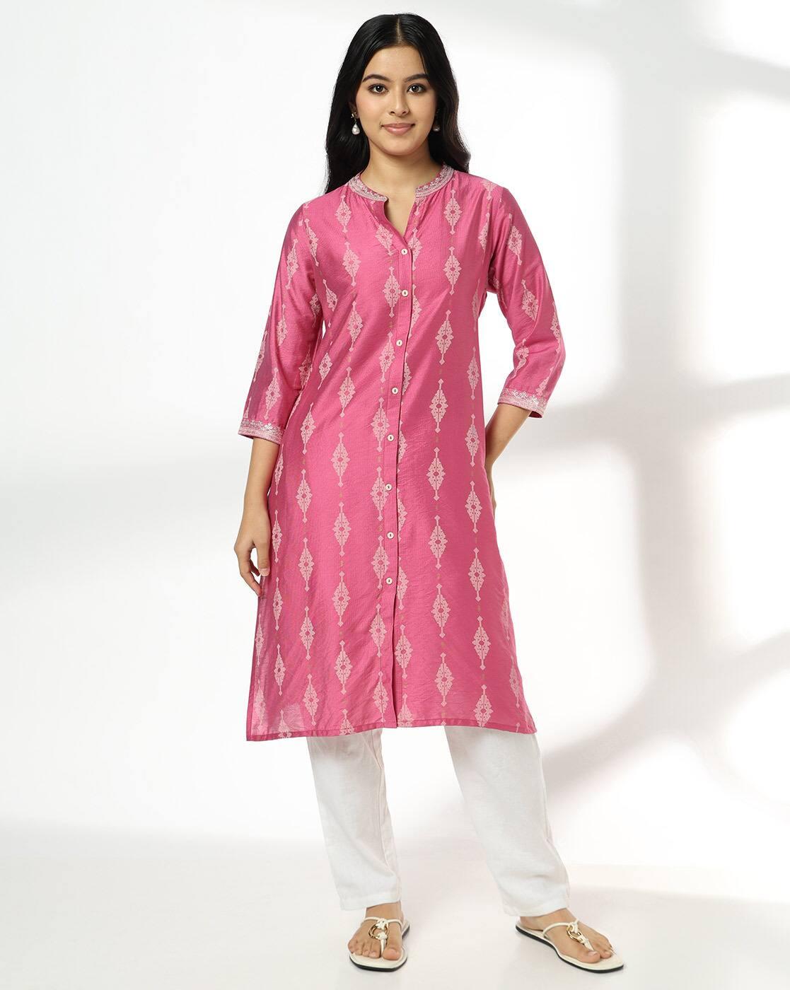 Women Printed Straight Kurta