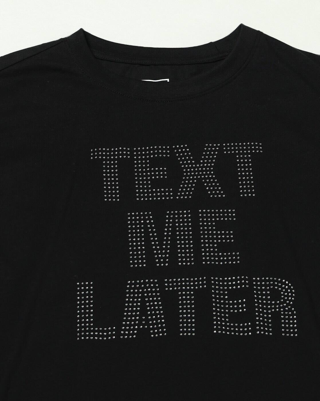 Women Typographic Print Relaxed Fit Crew-Neck T-Shirt